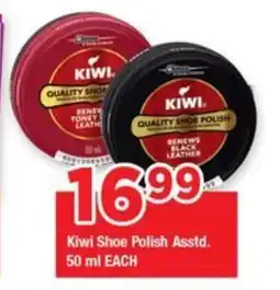 OK Grocer Kiwi Shoe Polish Asstd. offer