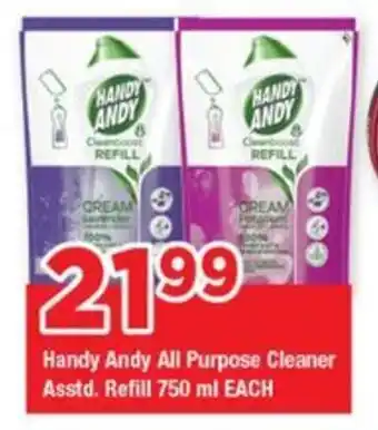 OK Grocer Handy Andy All Purpose Cleaner Asstd. Refill offer