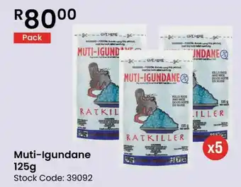 Africa Cash and Carry Muti-Igundane offer