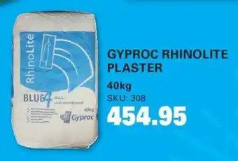 Cashbuild Gyproc rhinolite plaster offer