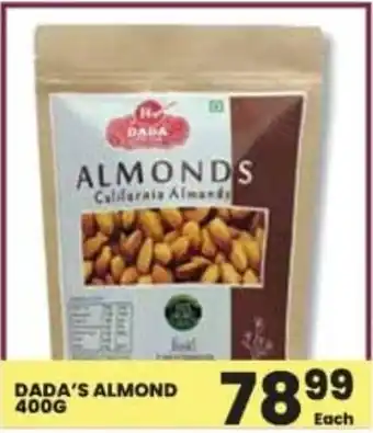 Super Save Dada's Almond offer