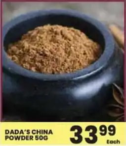 Super Save Dada's china powder offer