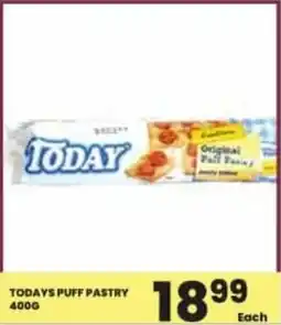 Super Save Todays puff pastry offer