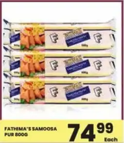 Super Save Fathima's samoosa pur offer