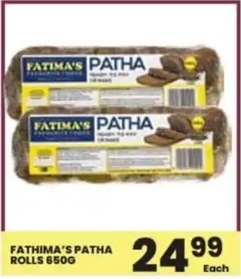 Super Save Fathima's patha rolls offer