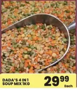 Super Save Dada's 4 in 1 soup mix offer