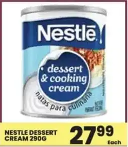 Super Save Nestle dessert cream offer