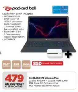 HiFi Corp Packard Bell Lauda Intel Core i7 Laptop offer