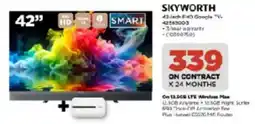 HiFi Corp SKYWORTH 42-inch FHD Google TV offer