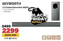 HiFi Corp SKYWORTH 2.1 Channel Sound Bar SS330 offer