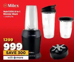 HiFi Corp Milex Nutri1200 8-In-1 Blender Black offer