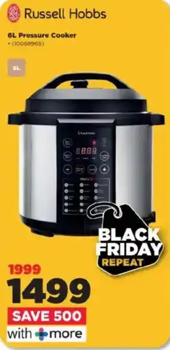 HiFi Corp Russell Hobbs Pressure Cooker offer