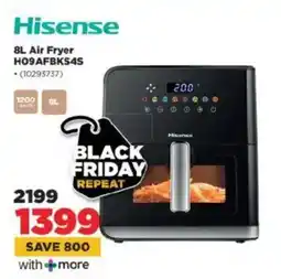 HiFi Corp Hisense Air Fryer H09AFBKS4S offer