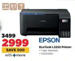 HiFi Corp EPSON EcoTank L3252 Printer offer