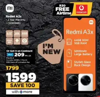 HiFi Corp Redmi A3x offer