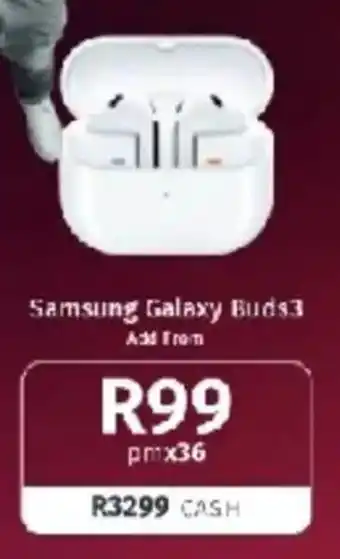 Vodacom Samsung Galaxy Buds3 offer