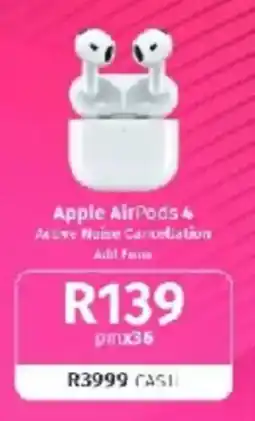 Vodacom Apple AirPods 4 offer