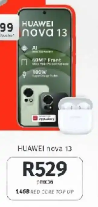 Vodacom HUAWEI nova 13 offer