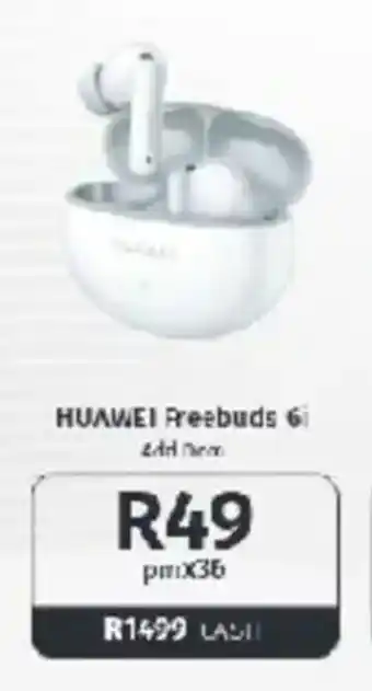 Vodacom HUAWEI Freebuds 6i offer