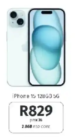 Vodacom iPhone 15 128GB 5G offer