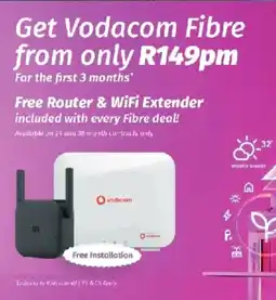 Vodacom Vodacom Fibre offer