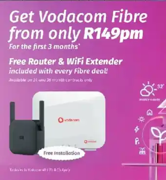 Vodacom Vodacom Fibre offer