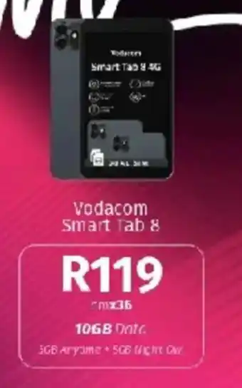 Vodacom Vodacom Smart Tab 8 offer