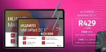 Vodacom HUAWEI MatePad SE 11" offer