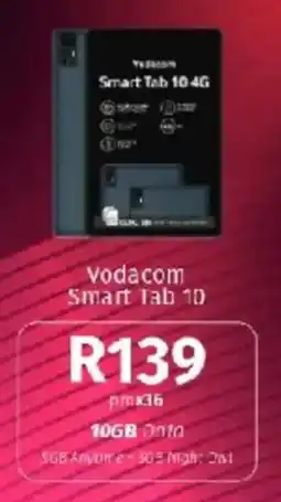 Vodacom Vodacom Smart Tab 10 offer