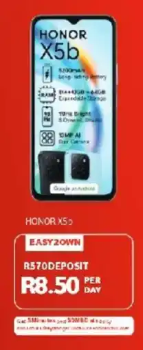 Vodacom HONOR X5b offer