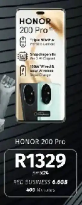 Vodacom HONOR 200 Pro offer