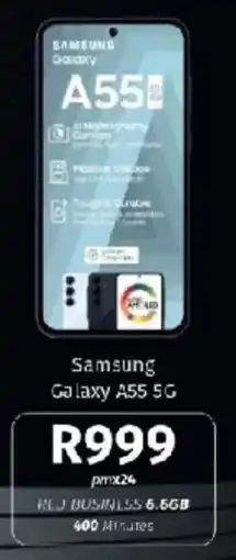 Vodacom Samsung Galaxy A55 5G offer