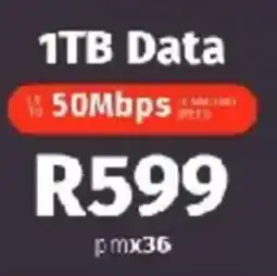 Vodacom 1TB Data offer