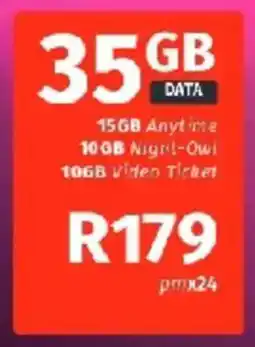 Vodacom 35GB DATA offer