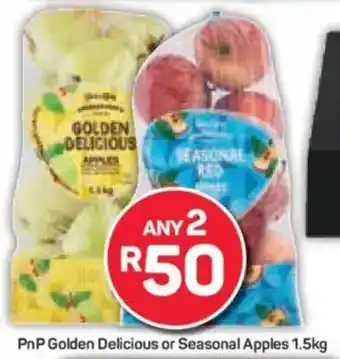 Pick n Pay PnP Golden Delicious or Seasonal Apples offer