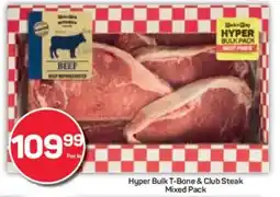 Pick n Pay Hyper Bulk T-Bone & Club Steak Mixed Pack offer