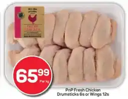 Pick n Pay PnP Fresh Chicken Drumsticks or Wings offer