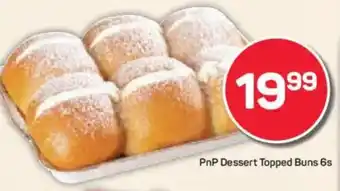 Pick n Pay PnP Dessert Topped Buns offer