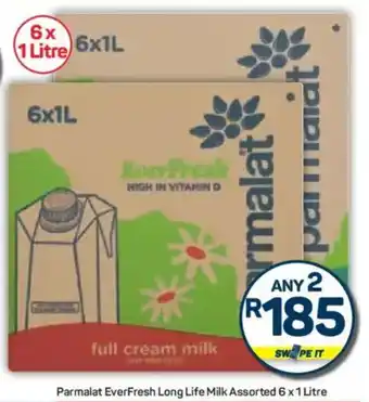 Pick n Pay Parmalat EverFresh Long Life Milk Assorted offer