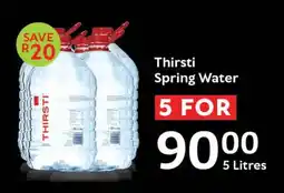 Oxford Freshmarket Thirsti Spring Water offer