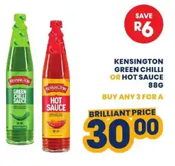 Econo Foods Kensington green chilli or hot sauce offer