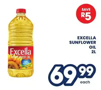 Econo Foods Excella sunflower oil offer