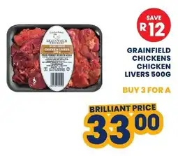 Econo Foods Grainfield chickens chicken livers offer