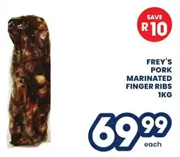 Econo Foods Frey's pork marinated finger ribs offer