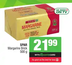 Spar Savemor SPAR Margarine Brick offer