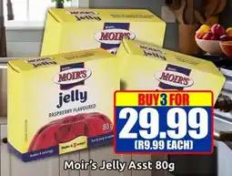 Three Star Cash and Carry Moir's Jelly Asst offer