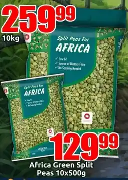 Three Star Cash and Carry Africa Green Split Peas offer