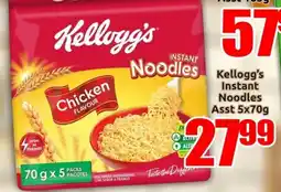 Three Star Cash and Carry Kellogg's Instant Noodles Asst offer