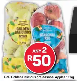 Pick n Pay Hypermarket PnP Golden Delicious or Seasonal Apples offer