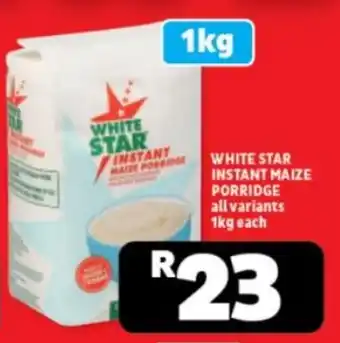 Usave White star instant maize porridge offer